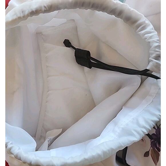 Harry Potter Loungefly Deathly Hallows Backpack Slouch Floral - Picture 8 of 12